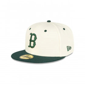 Gorra 59Fifty Boston Rojo Sox MLB Wool Visor Negro