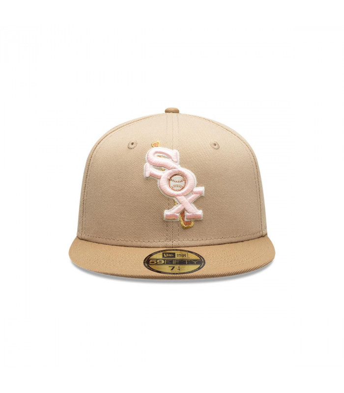 Gorra 59Fifty Chicago White Sox Pink Khaki Beige