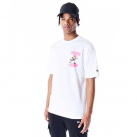 Polera New Era Brand City Graphic Blanco