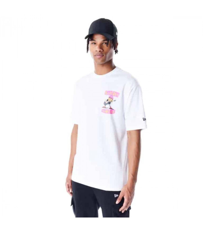 Polera New Era Brand City Graphic Blanco