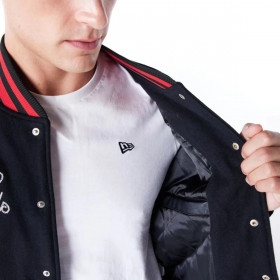 Chaquetas Chicago Bulls NBA Wordmark Negro