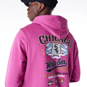Polerón  Chicago Blanco Sox MLB Badge Graphic Morado