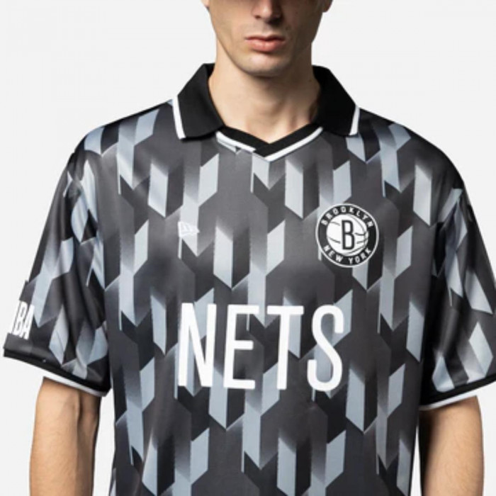 Polera Brooklyn Nets NBA Soccer Pack Gris