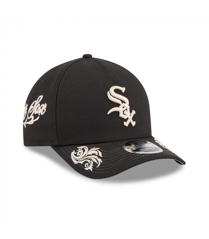 Gorra 9Forty MC AF MLB Chicago White Sox Wordmark Negro