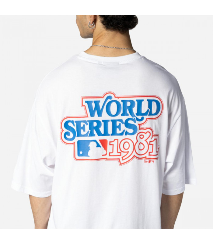 Polera Los Angeles Dodgers MLB World Series White