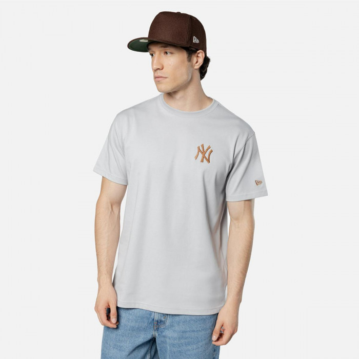 Polera Polera New York Yankees Wooden Pastel Blue