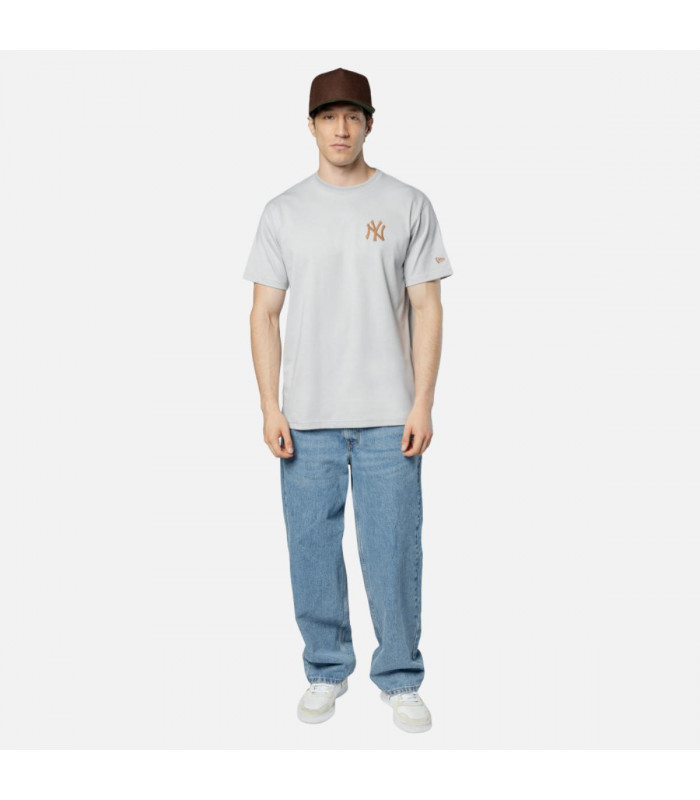 Polera Polera New York Yankees Wooden Pastel Blue