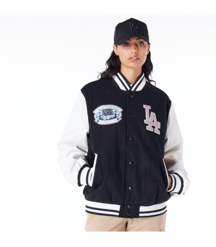 Chaquetas Los Angeles Dodgers MLB Patches Black