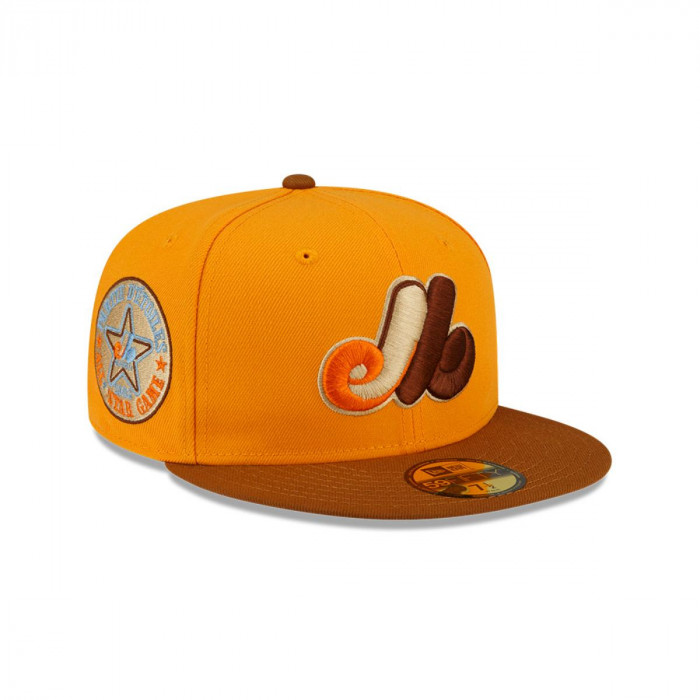 Gorra 59Fifty Montreal Expos MLB Drop Amarillo