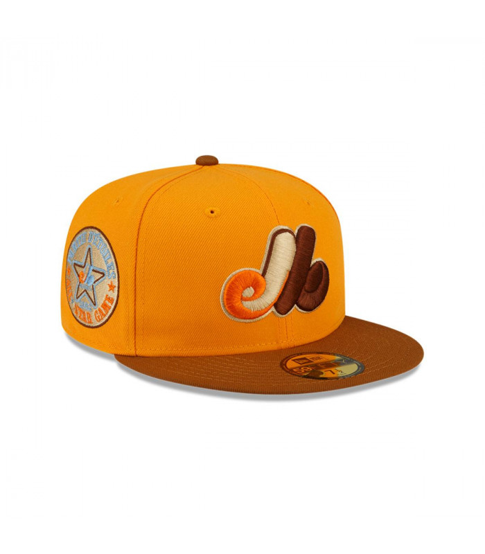 Gorra 59Fifty Montreal Expos MLB Drop Amarillo