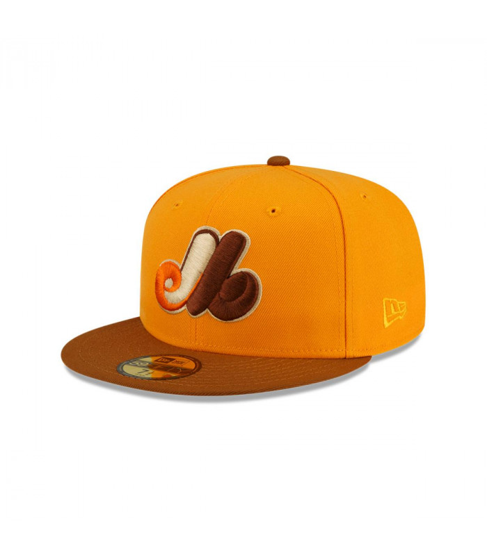 Gorra 59Fifty Montreal Expos MLB Drop Amarillo