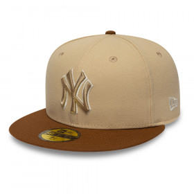 Gorra 59Fifty MLB New York Yankees Mocha Mousse Café