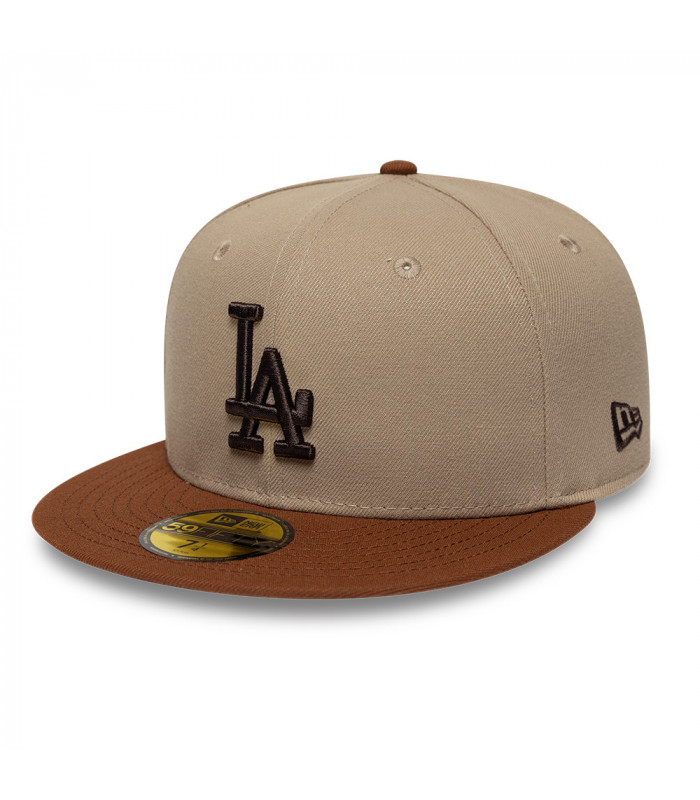 Gorra 59Fifty MLB Los Angeles Dodgers Mocha Mousse Café