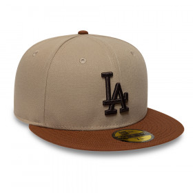 Gorra 59Fifty MLB Los Angeles Dodgers Mocha Mousse Café