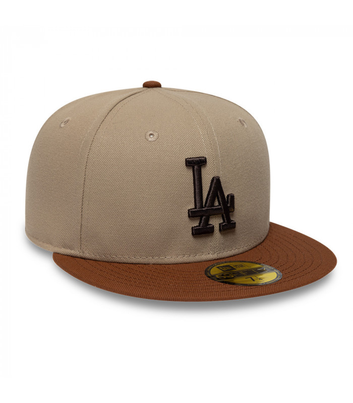Gorra 59Fifty MLB Los Angeles Dodgers Mocha Mousse Café