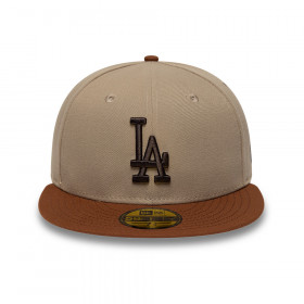 Gorra 59Fifty MLB Los Angeles Dodgers Mocha Mousse Café