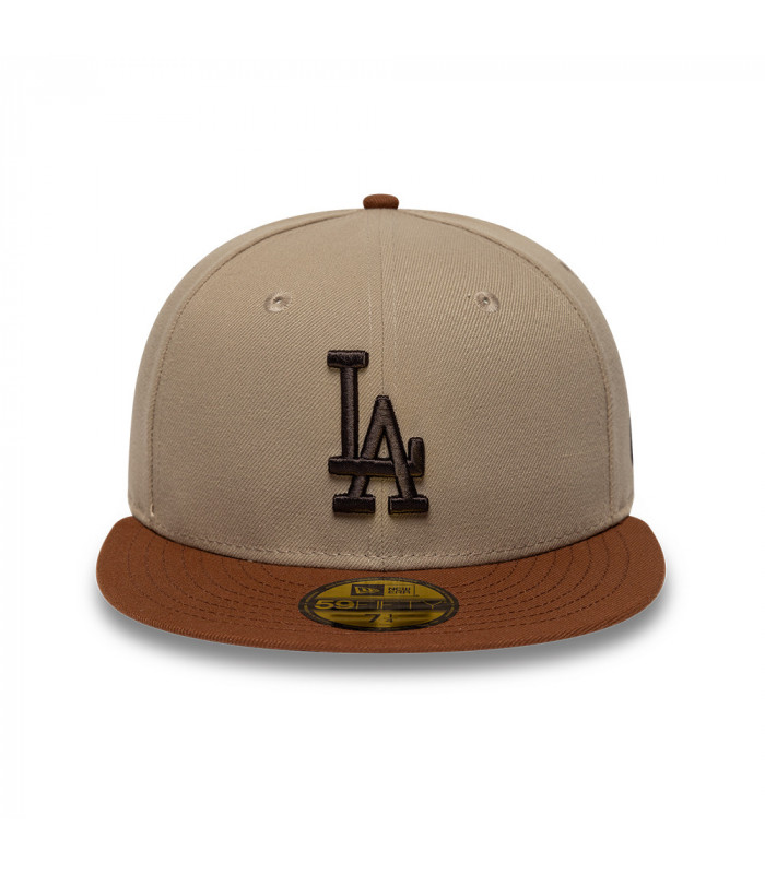 Gorra 59Fifty MLB Los Angeles Dodgers Mocha Mousse Café