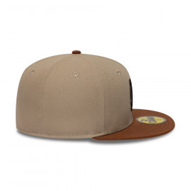 Gorra 59Fifty MLB Los Angeles Dodgers Mocha Mousse Café