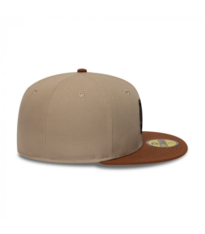 Gorra 59Fifty MLB Los Angeles Dodgers Mocha Mousse Café