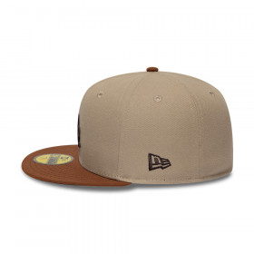 Gorra 59Fifty MLB Los Angeles Dodgers Mocha Mousse Café