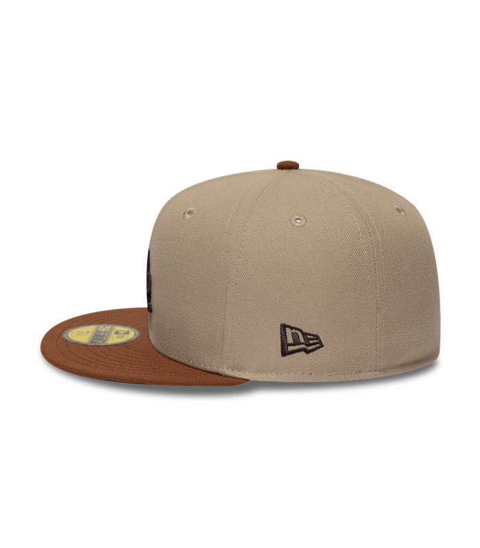 Gorra 59Fifty MLB Los Angeles Dodgers Mocha Mousse Café