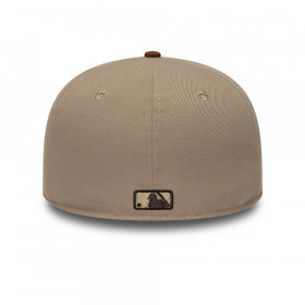 Gorra 59Fifty MLB Los Angeles Dodgers Mocha Mousse Café