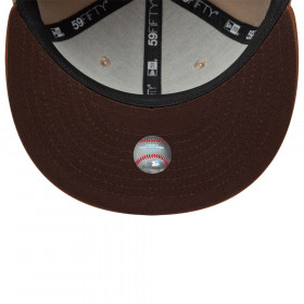 Gorra 59Fifty MLB Los Angeles Dodgers Mocha Mousse Café