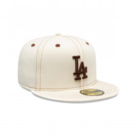 Gorra 59Fifty Los Angeles Dodgers MLB Pancakes Blanco