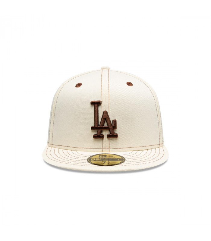 Gorra 59Fifty Los Angeles Dodgers MLB Pancakes Blanco