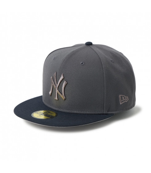 Gorra 59Fifty MLB New York Yankees Tonal Logo Gris
