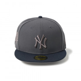 Gorra 59Fifty MLB New York Yankees Tonal Logo Gris