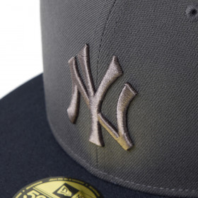 Gorra 59Fifty MLB New York Yankees Tonal Logo Gris