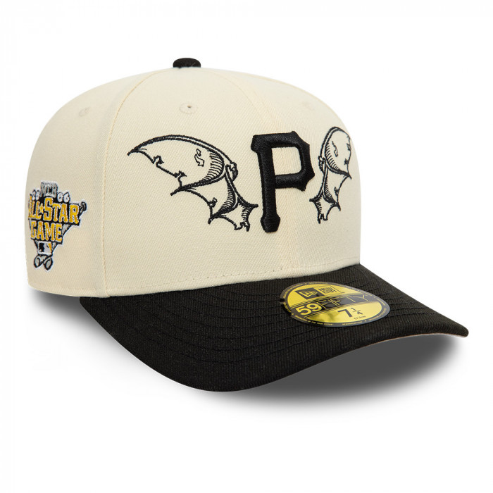 Gorra 59Fifty MLB Pittsburgh Pirates Team Wings Beige