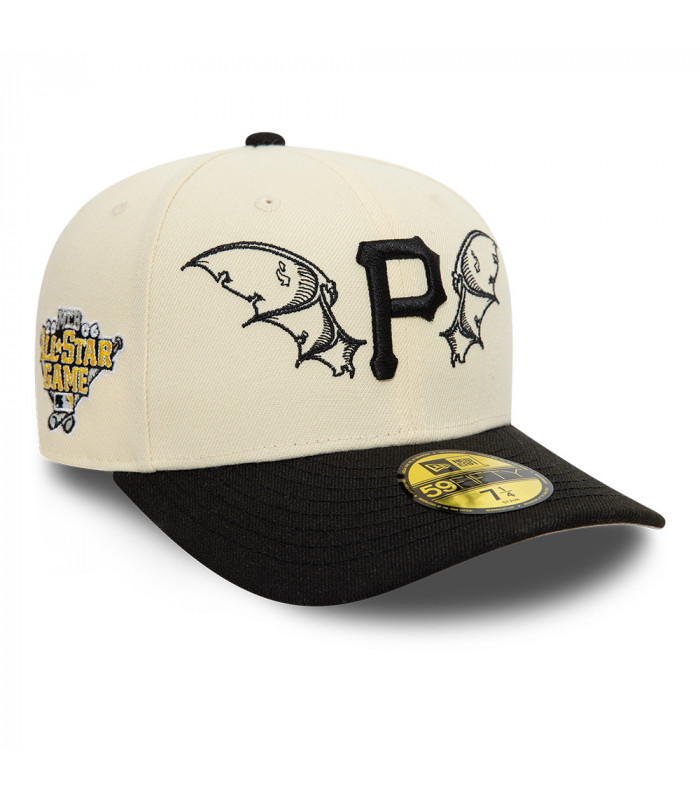 Gorra 59Fifty MLB Pittsburgh Pirates Team Wings Beige