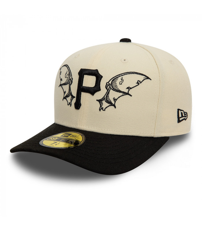 Gorra 59Fifty MLB Pittsburgh Pirates Team Wings Beige