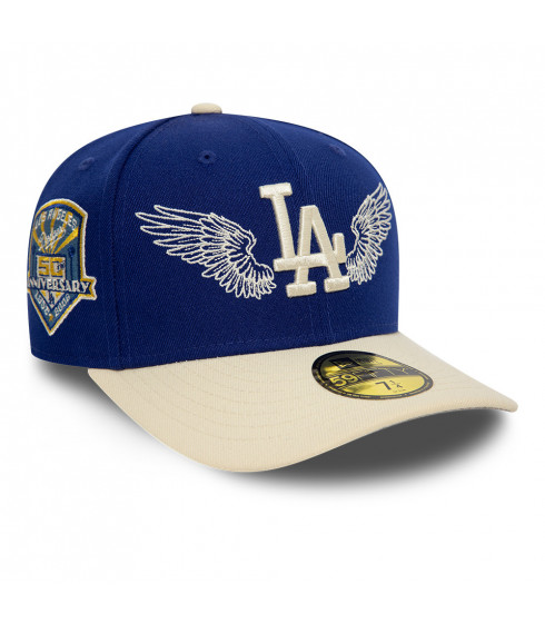 Gorra 59Fifty MLB Los Angeles Dodgers Team Wings Azul