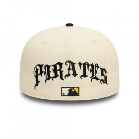 Gorra 59Fifty MLB Pittsburgh Pirates Team Wings Beige