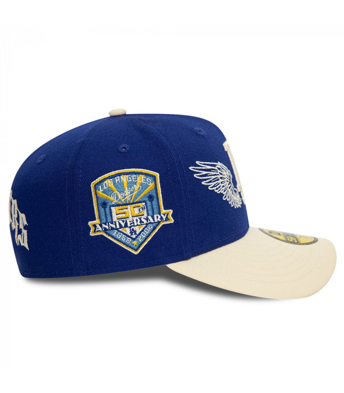 Gorra 59Fifty MLB Los Angeles Dodgers Team Wings Azul