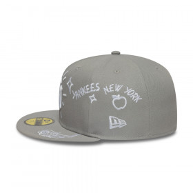 Gorra 59Fifty MLB New York Yankees Scribble Azul