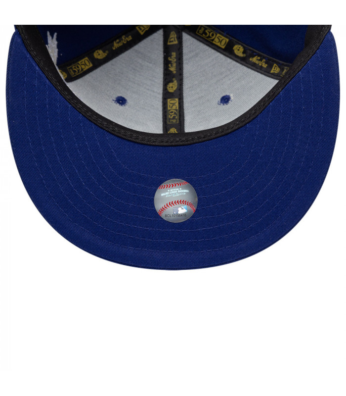 Gorra 59Fifty MLB Los Angeles Dodgers Scribble Negro