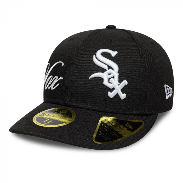 Gorra 59Fifty MLB Chicago White Sox Side Script Negro
