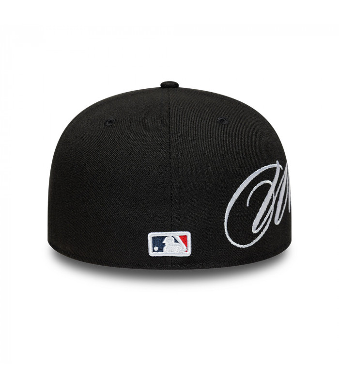 Gorra 59Fifty MLB Chicago White Sox Side Script Negro