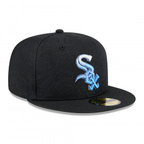 Gorra 59Fifty Chicago Blanco Sox MLB Tonal KOI Negro