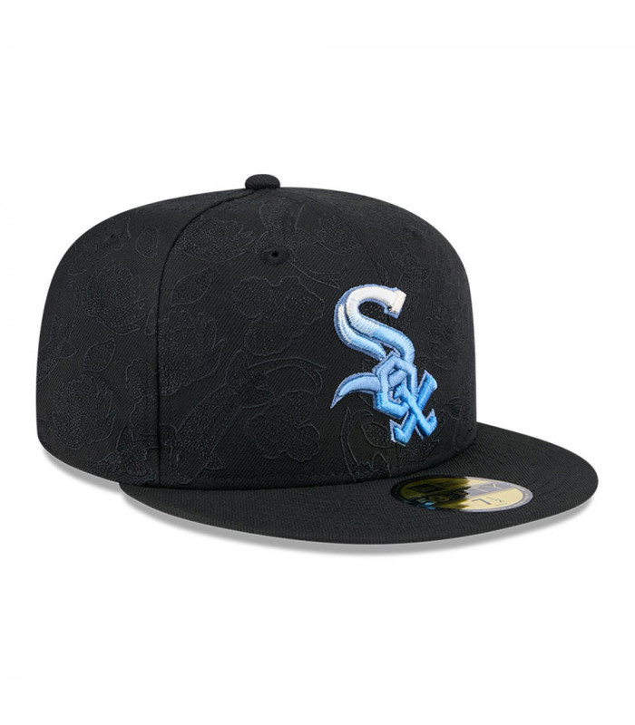 Gorra 59Fifty Chicago Blanco Sox MLB Tonal KOI Negro