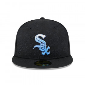 Gorra 59Fifty Chicago Blanco Sox MLB Tonal KOI Negro