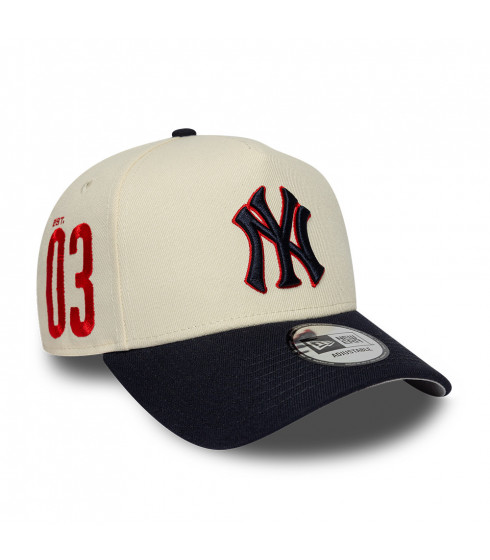 Gorra 9Forty MLB New York Yankees Premium Baseball Beige
