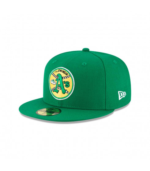 Gorra 59fifty Oakland Athletics MLB Cooperstown Verde