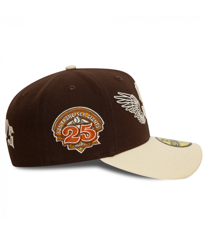 Gorra 59Fifty MLB San Francisco Giants Team Wings Marrón