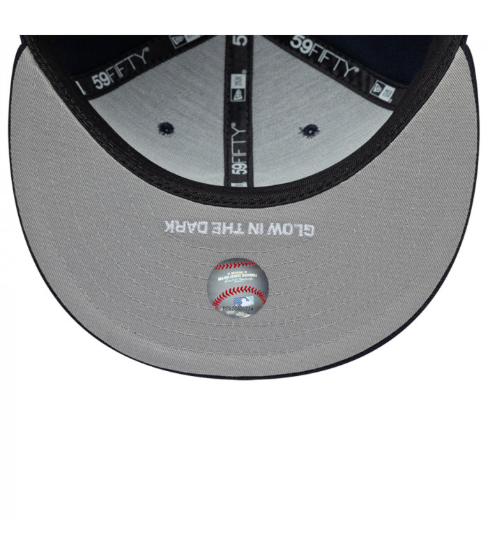 Gorra 59Fifty MLB New York Yankees Glow In The Dark Azul