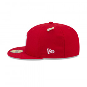 Gorra 59Fifty MLB New York Yankees Spike Lee Aniversary Rojo